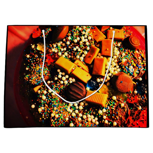 Candy Disaster Large Gift Bag (Front)