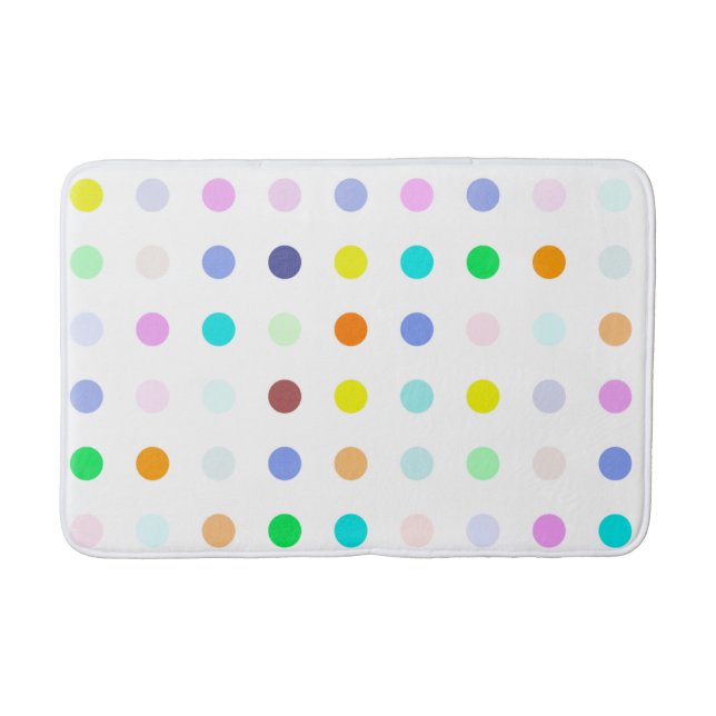 Candy Dot  Bath Mat (Front)