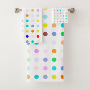 Candy Dot  Bath Towel Set