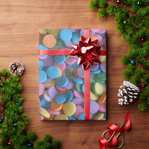 Candy Dots Pastel Coloured All Occasion Wrapping Paper