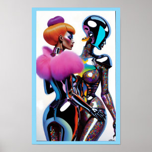 Candy-Filled Goddess Poster