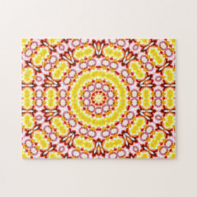 Candy Floss Mandala Puzzle (Horizontal)
