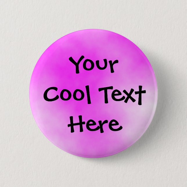 "Candy floss" Template 6 Cm Round Badge (Front)