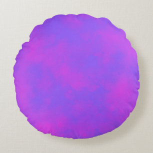 Candy Frost Cloud Effect Round Cushion