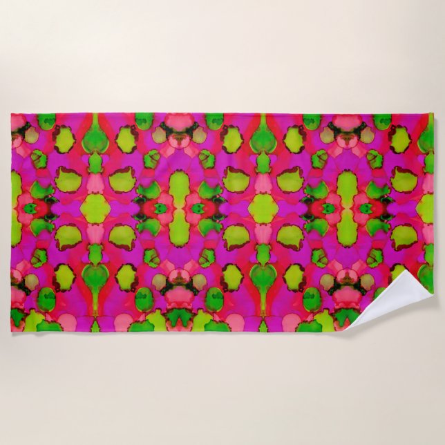 Candy Girl Beach Towel (Front)