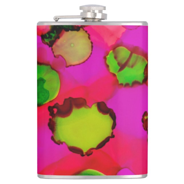 Candy Girl Hip Flask (Front)