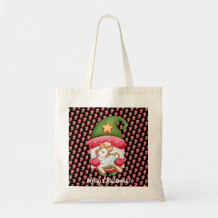 Candy Gnome Customise Colour and Text Tote Bag
