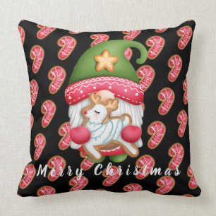 Candy Gnome Customise Text and Colour 20"X20" Cushion