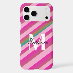 Candy Gradient Colourful Custom Monogram Initial