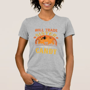 Candy Halloween Sister Trade Design_1 T-Shirt