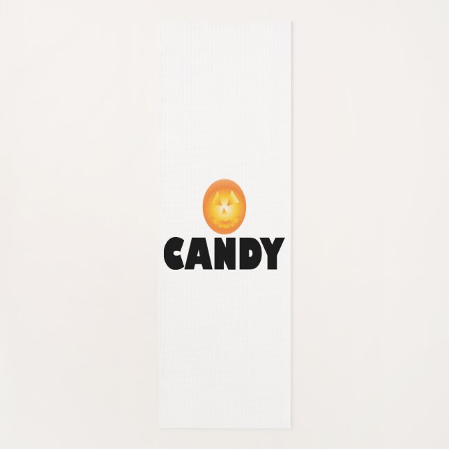 Candy Halloween  Yoga Mat (Front)