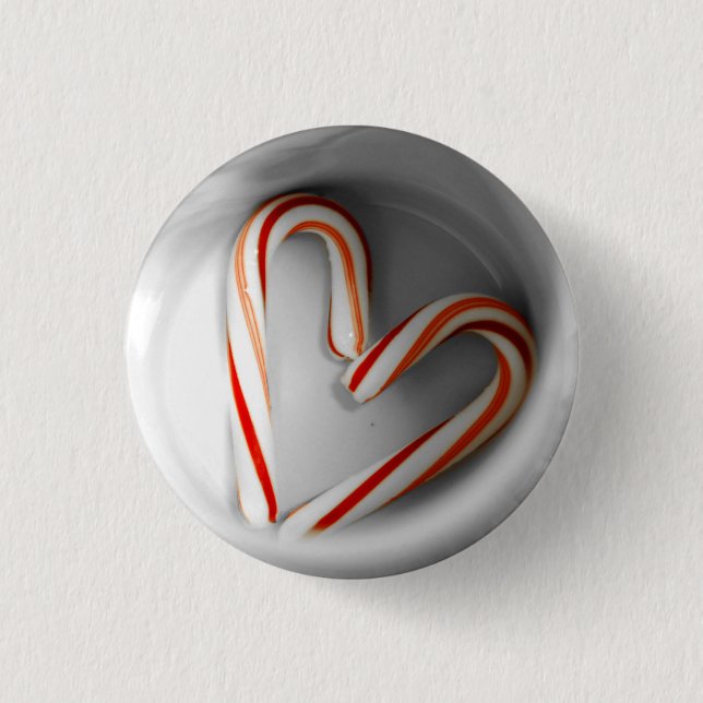 Candy Heart 3 Cm Round Badge (Front)