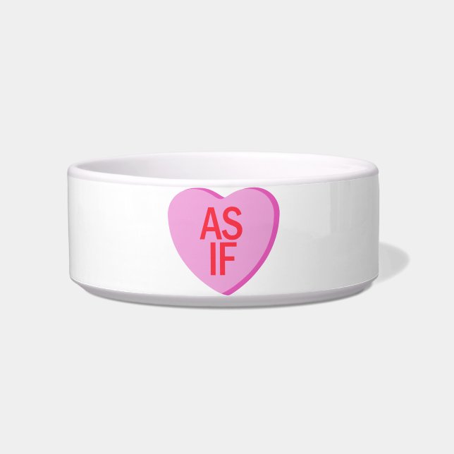 Candy Heart - AS IF Bowl (Front)