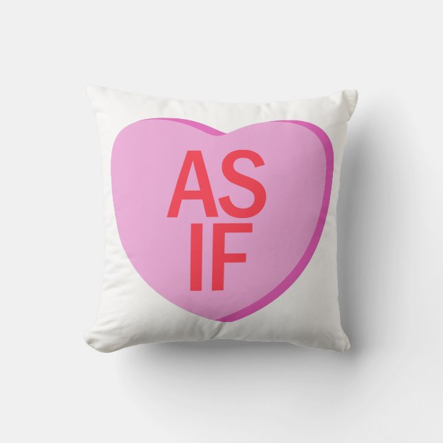 Candy Heart - AS IF Cushion (Front)