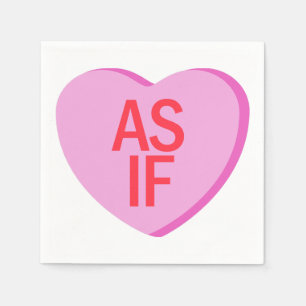 Candy Heart - AS IF Napkin