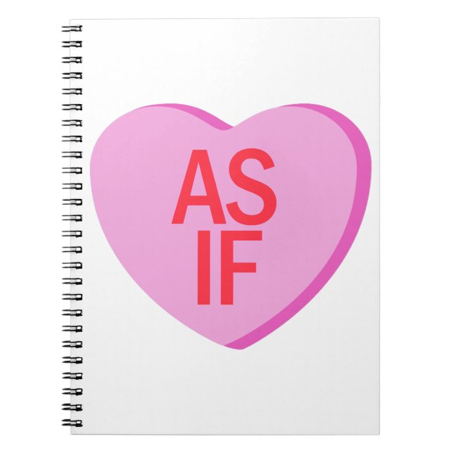 Candy Heart - AS IF Notebook (Front)