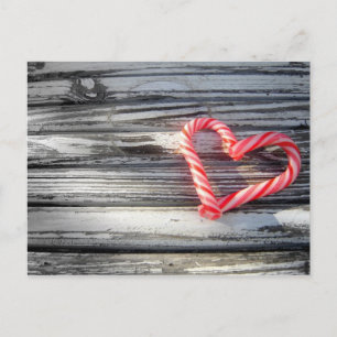 Candy Heart Postcard