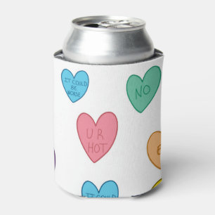 Candy Hearts Can Cooler