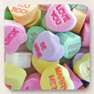 Candy Hearts Coaster