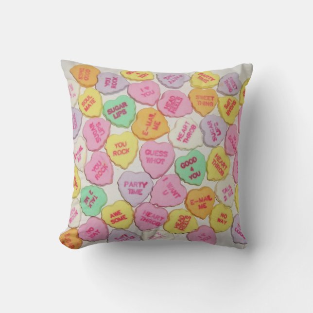 Candy Hearts Cushion (Front)