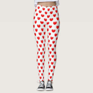 candy hearts leggings