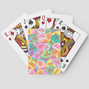 Candy Hearts V. 2.0 Playing Cards
