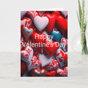 Candy Hearts Valentine's Day Card