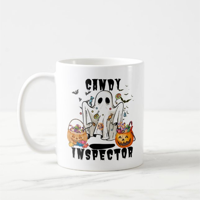 Candy Inspector.w Coffee Mug (Left)