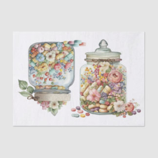 Candy Jars 3 Tissue Paper