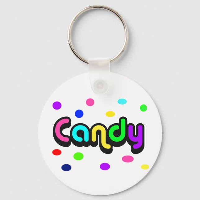 Candy-keychain Key Ring (Front)