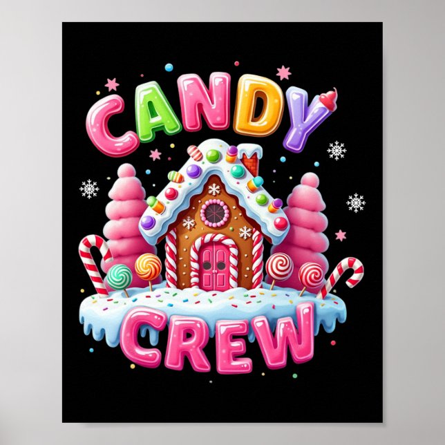 Candy Land Candy Crew Decorations Sweetie Candy Sq (Front)