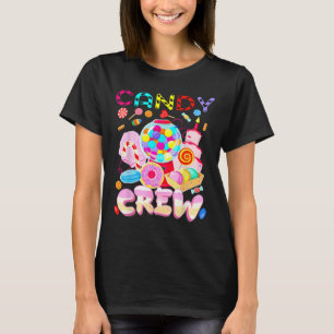 Candy Land Candy Crew Party Halloween Costumes Adu T-Shirt