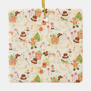 Candy Land Ceramic Tree Decoration