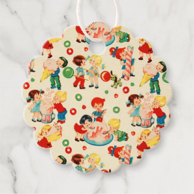 Candy Land Favour Tags (Front)