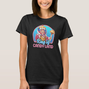 Candy Land King Of Candy Land Portrait T-Shirt