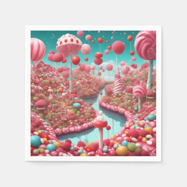 candy land napkin (Front)