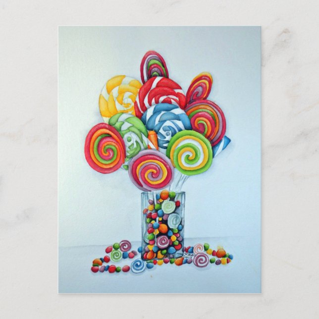 Candy land postcard (Front)