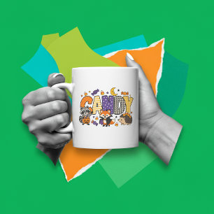 Candy Letter Block Coffee Mug
