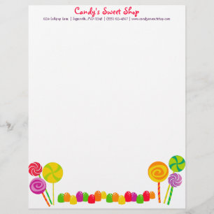 Candy Letterhead