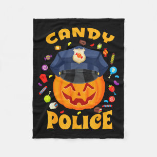 Candy Lice Halloween Party Costume Security Funny  Fleece Blanket