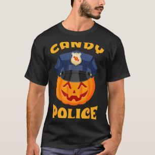 Candy Lice Halloween Party Trick Or Treat Security T-Shirt