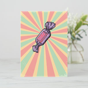 Candy Lollie Invitations