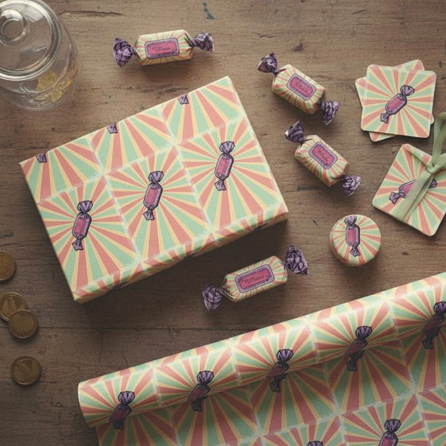 Candy Lollie Wrapping Paper (Creator Uploaded)