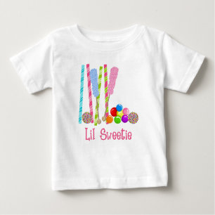 Candy, Lollipops and Gumballs Oh My Baby T-Shirt
