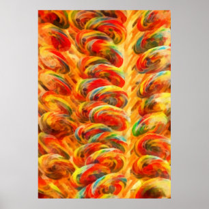 Candy - Lollipops Poster