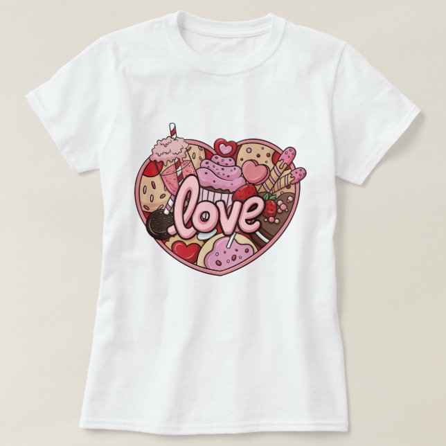 Candy Love T-Shirt (Design Front)