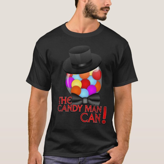 Candy Man Can - Classy Gumball Machine T-Shirt (Front)