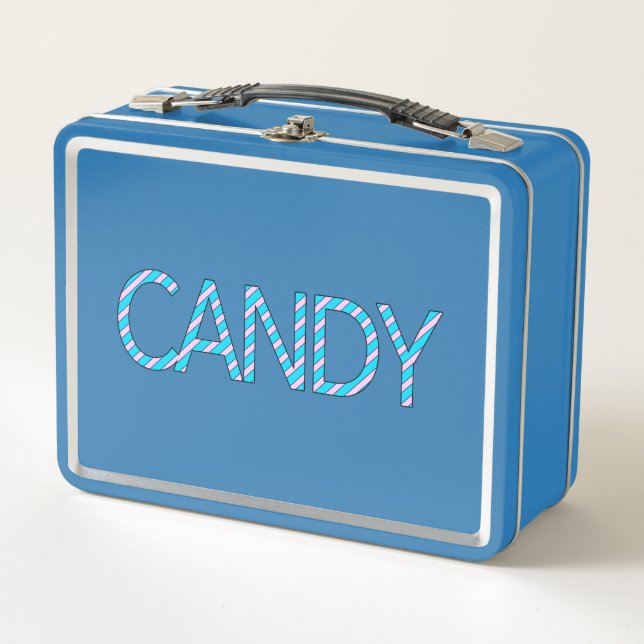 Candy Metal Lunch Box (Front)