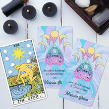 Candy Moon Phases Planchette Pink & Blue Mystical