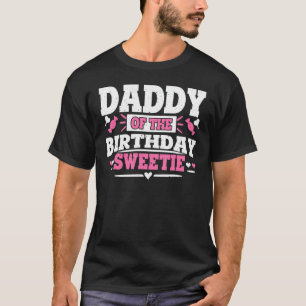 Candy Party Candy Birthday Daddy Of The Birthday S T-Shirt